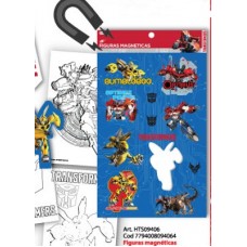 Figuras Magneticas Transformers. Con Laminas Para