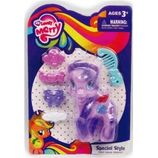 Pony Con Peineta Hebillas En Blister