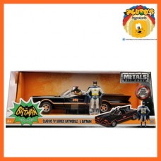 Vehiculo Batimovil Clasico 1966 Con Batman Escala 1 24