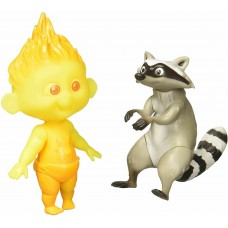 Increibles Figuras Jack-jack Y Raccoon