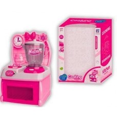 Set Licuadora Y Horno A Pilas Luces Sonido En Caja