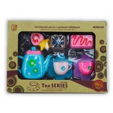 Set De Te 9 Pcs Con Acc En Caja Visor