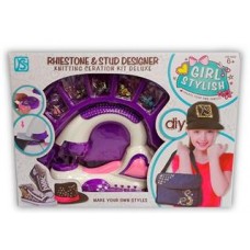 Set Maquina Para Aplicar Tachas Con Diferentes Formas Para T