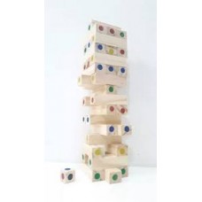 Jenga Dado Color