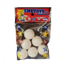 Pelota Ping Pong Bolsa X6 Unidades