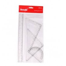 Set Geometria 20cm 4 Pzs