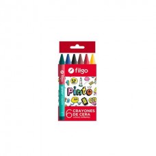 Crayon Filgo Pinto De Cera X6