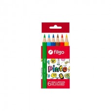 Lapiz Mini De Color Filgo X6