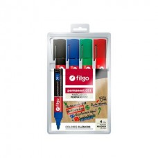 Marcador Filgo Permanente 051 X4