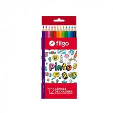 Lapiz De Color Largo Filgo X12 Lapiz De Color Largo Filgo X12