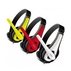 Auricular Noga Pc Ngv400 Rojo