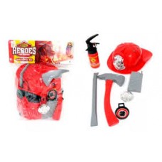 Set De Bombero Con Casco X6p