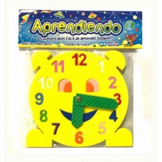 Puzzle Goma Eva Reloj