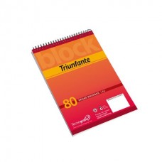 Block A6 Rayado Con Espiral 80h