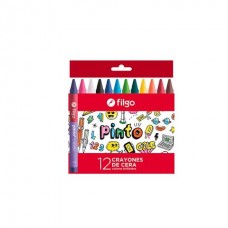 Crayon De Cera Pinto X12