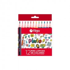 Lapiz De Color Corto X12