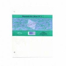 Repuesto De Calcar Carta N3 8h