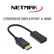 Conversor Netmark Display Port A Hdmi Full Hd