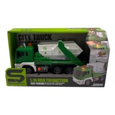 Camion Contenedor Con Luz Y Sonido