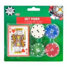 Cartas Poker Cartas Mas 20 Fichas
