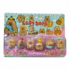 Muneco Capibara X6 Blister Muneco Capibara X6 Blister