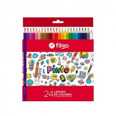 Lapiz De Color Filgo X24 Largo