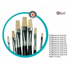 Pincel Escolar Pelo De Pony Olami