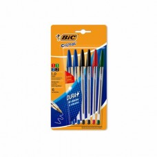 Boligrafo Big Cristal Dura  Sutido X6