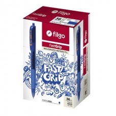 Boligrafo Retractilfastgrip Azul Filgo