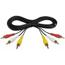 Cable Noganet 3 Rca A 3 Rca 1.8m