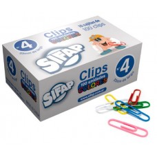 Clips Forrado Color N4 33mm Caja X100