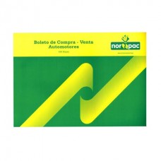 Boleto De Compra Venta Automotor X Hoja