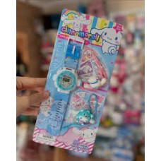 Reloj Proyector Cinnamoroll Con Llavero Reloj Proyector Cinnamoroll Con Llavero