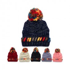 Gorro Tejido Hilo Multicolor