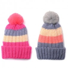 Gorro Infantil Rayas Con Interior Piel