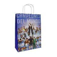 Bolsa Regalo De Papel Afa Campeones 22x10x30cm Xunid.