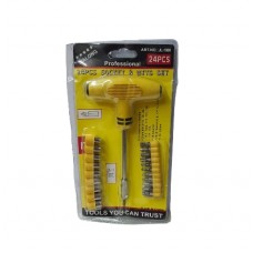 Destornillador T 24pzs Jl-1080 Bl