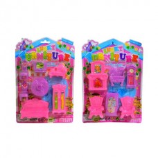 Set De Muebles En Blister 18x25cm