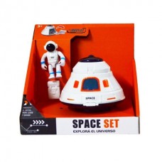 Nave Espacial Y Astronauta Con Luz Y Sonido 17x13x15 Nave Espacial Y Astronauta Con Luz Y Sonido 17x13x15
