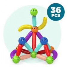 Bloques Magneticos 36pzs En Caja 36x27x5cm