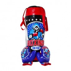 Set De Boxeo Con Guantes 20x58x20cm