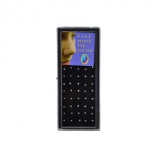 Piercing Para Nariz Curvo Con Strass X Unidad