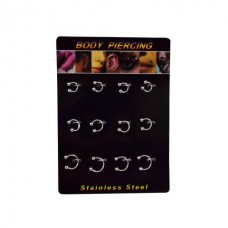 Piercing Para Nariz O Lavio Acero Inox. X Unidad