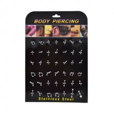 Piercing Acero Inox. X Unidad