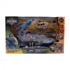 Set Militar Muneco Con Vehiculos Y Accesorios Set Militar Muneco Con Vehiculos Y Accesorios