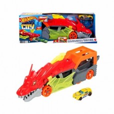 Camion Hotweels Remolque Dragon 36x12.5x7.5cm