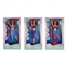 Muneca Tiny Sirena Y Mini Sirena