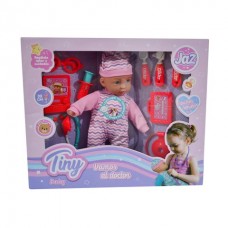 Mi Primer Bebe Bauti Vamos Al Doctor Con Sonido Y Accesorios Tiny