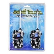 Walkie Talkie Camuflado En Blister