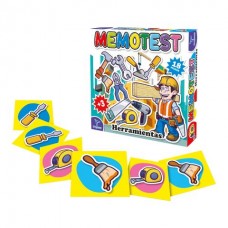 Juego De Memoria Herramientas En Caja 19x20cm